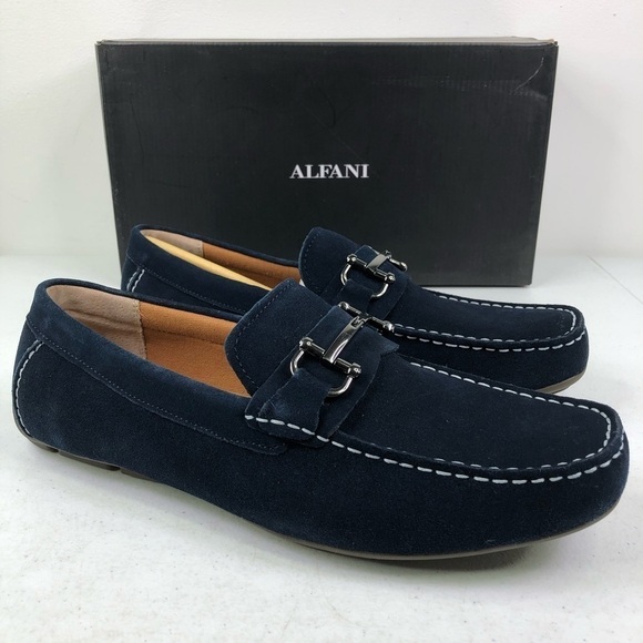 Alfani Other - Alfani Jamesnvy Navy Bit Loafer Shoes